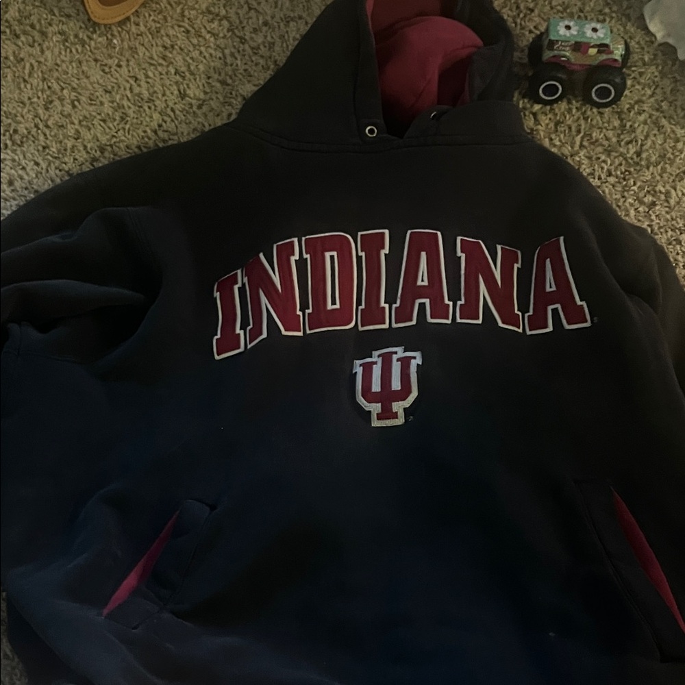 Champs Black and Red Indiana Hoodie